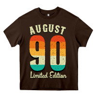 Chocolate Brown august 90 limited edition Heavy Core Tee - Bettercallsaul