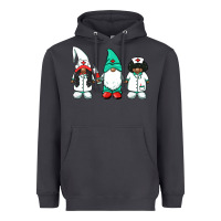 Smoke african american nurse gnomies medical gnomies Heavyweight Hoodie - BarkalooDesign