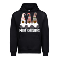 Black african american gnome halloween thanksgiving christmas Urban Hoodie - longCreatives