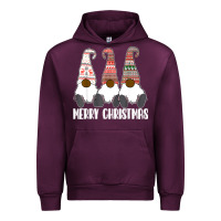 Mauve Wine african american gnome halloween thanksgiving christmas Urban Hoodie - longCreatives