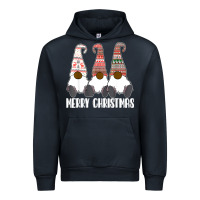 Navy african american gnome halloween thanksgiving christmas Urban Hoodie - longCreatives