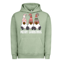 Pigment Oil Green african american gnome halloween thanksgiving christmas Urban Hoodie - longCreatives
