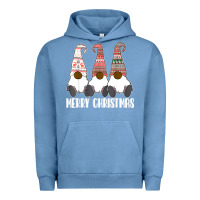 Pigment Pebble Blue african american gnome halloween thanksgiving christmas Urban Hoodie - longCreatives