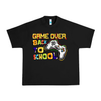 Black game over back to school Urban Heavy Tee - CowGirlArtShop