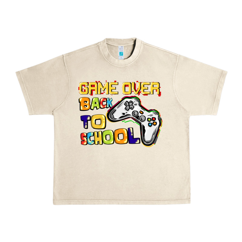 Game Over Back To School Urban Heavy Tee by CowGirlArtShop | Teevron