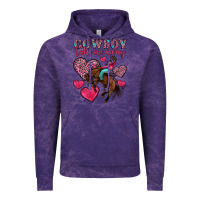 Cloud Purple cowboy take me away Vintage Hoodie - OliviaCreatesArt