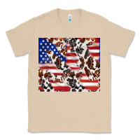 Mushroom cowhide amerikan flag Classic Tee - TumblerDesignByShophia