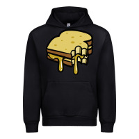 Black foodie t  shirt grilled cheese sandwich t  shirt Urban Hoodie - longCreatives