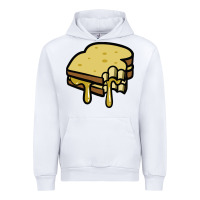 White foodie t  shirt grilled cheese sandwich t  shirt Urban Hoodie - longCreatives