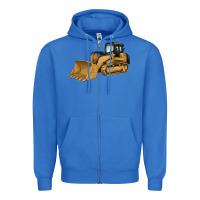 True Royal bulldozer Zipper Hoodie - Artiststas