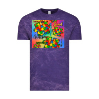 Cloud Purple autism puzzle piece Vintage Tee - CowGirlArtShop