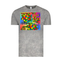 Cloud Rock autism puzzle piece Vintage Tee - CowGirlArtShop