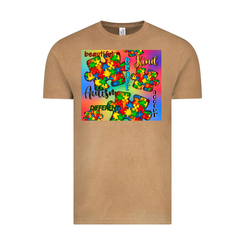 Autism Puzzle Piece Vintage Tee by CowGirlArtShop | Teevron