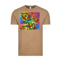 Vintage Coffee autism puzzle piece Vintage Tee - CowGirlArtShop