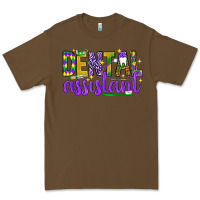 Cacao Mardi Gras Dental Assistant Premium Tee - NancyCooperArtShop