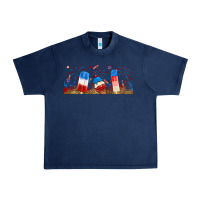 Navy fourth of july popsicle Urban Heavy Tee - RanaPortraitStore