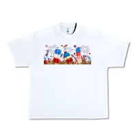 White fourth of july popsicle Urban Heavy Tee - RanaPortraitStore