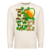 Sandshell st.patricks nurse love heart stethoscope Premium Sweatshirt - BarkalooDesign