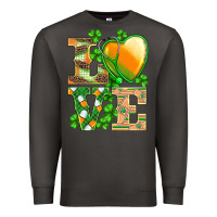 Smoke st.patricks nurse love heart stethoscope Premium Sweatshirt - BarkalooDesign