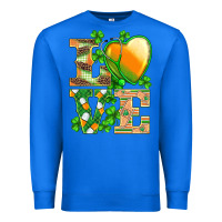 True Royal st.patricks nurse love heart stethoscope Premium Sweatshirt - BarkalooDesign