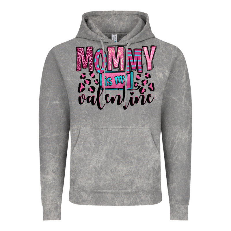 Mommy Is My Valentine Vintage Hoodie by OliviaCreatesArt | Teevron