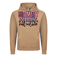 Vintage Coffee mommy is my valentine Vintage Hoodie - OliviaCreatesArt