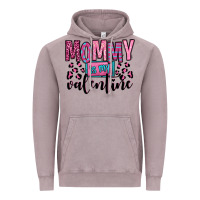 Vintage Zinc mommy is my valentine Vintage Hoodie - OliviaCreatesArt