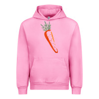 Fuchsia Pink big carrot costume cute easy vegetable halloween gift Urban Hoodie - longCreatives