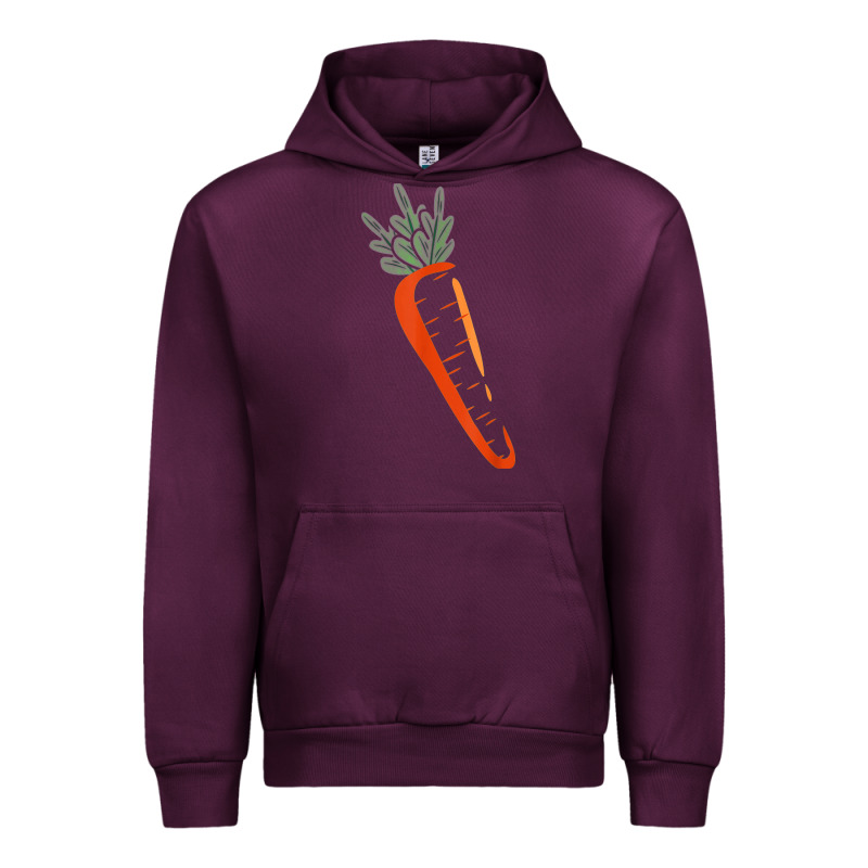 Big Carrot Costume Cute Easy Vegetable Halloween Gift Urban Hoodie by longCreatives | Teevron