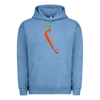 Pigment Pebble Blue big carrot costume cute easy vegetable halloween gift Urban Hoodie - longCreatives