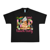 Black One hip lunch lady Easter Day Urban Heavy Tee - HowdyJamesFarm