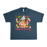 Midnight Navy One hip lunch lady Easter Day Urban Heavy Tee - HowdyJamesFarm
