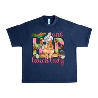 Navy One hip lunch lady Easter Day Urban Heavy Tee - HowdyJamesFarm