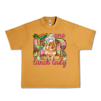 Peanut Butter One hip lunch lady Easter Day Urban Heavy Tee - HowdyJamesFarm
