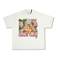 Pistachio One hip lunch lady Easter Day Urban Heavy Tee - HowdyJamesFarm