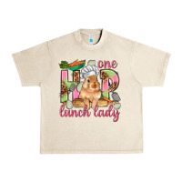 Sandshell One hip lunch lady Easter Day Urban Heavy Tee - HowdyJamesFarm
