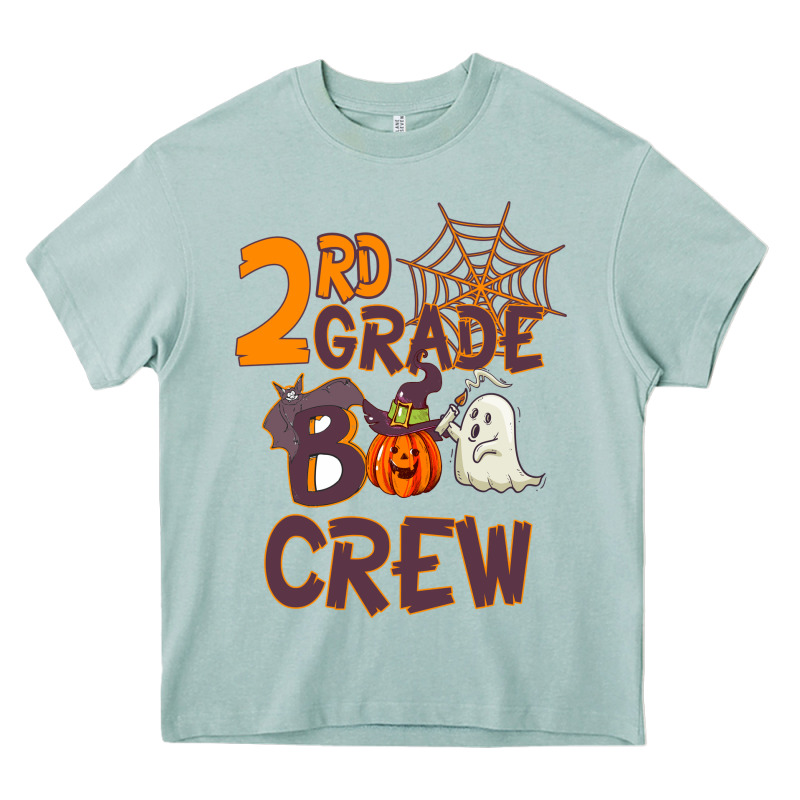 2rd Grade Boo Crew Heavy Core Tee by Bettercallsaul | Teevron