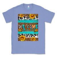 Colony Blue Welcome fall Classic Tee - Artiststas