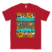 Red Welcome fall Classic Tee - Artiststas