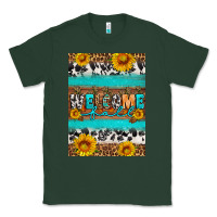 Sports Green Welcome fall Classic Tee - Artiststas