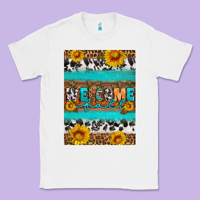 Welcome Fall Classic Tee Designed By Artiststas