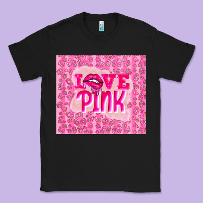 Love Pink Classic Tee Designed By Tumblerdesignbyshophia