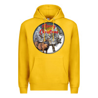 Lemon mule buck deer christmas Premium Hoodie - LillyAllenDesigns