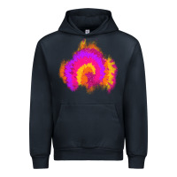 Navy tie dye glitter patch Urban Hoodie - AdoDesignShop