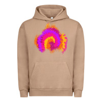 Pigment Burro tie dye glitter patch Urban Hoodie - AdoDesignShop