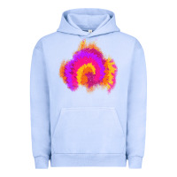Pigment Grape Ice tie dye glitter patch Urban Hoodie - AdoDesignShop