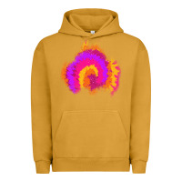 Pigment Peanut Butter tie dye glitter patch Urban Hoodie - AdoDesignShop