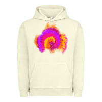 Pigment Pistachio tie dye glitter patch Urban Hoodie - AdoDesignShop