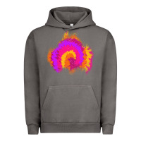 Pigment Tornado tie dye glitter patch Urban Hoodie - AdoDesignShop