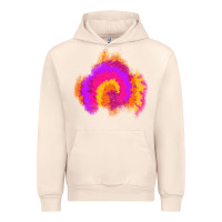 Sandshell tie dye glitter patch Urban Hoodie - AdoDesignShop